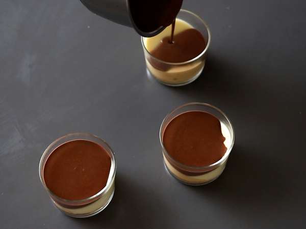 Чашки с шоколад и нуга. Лесна рецепта - Подготовка стъпка 11