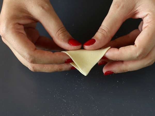 Как да си направим домашна паста: сорпресин, малка красива паста - Подготовка стъпка 5