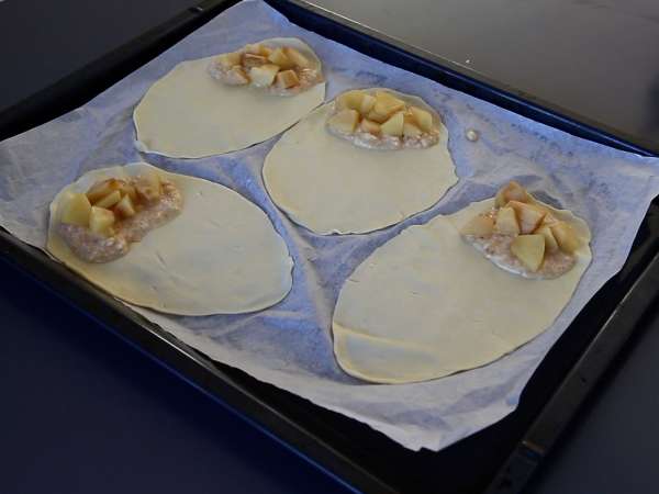 Ябълкови търновки с лешников крем за Богоявление - Подготовка стъпка 5