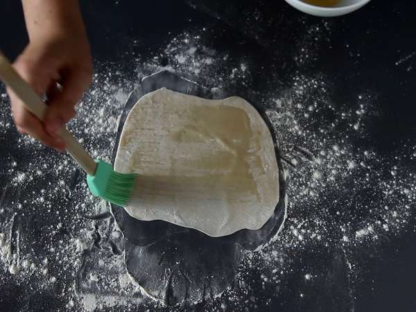 Китайски палачинки със зелен лук - Палачинки със скалион - Подготовка стъпка 2