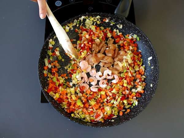 Наси горенг, индонезийското ястие с ориз - Подготовка стъпка 5