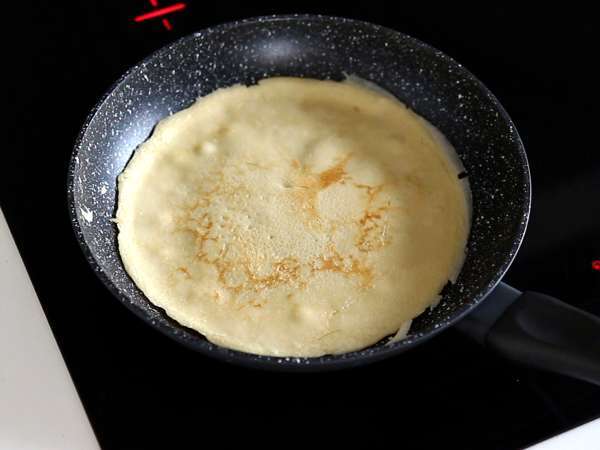 Палачинкова торта в стил Тирамису с кафе и какао - Подготовка стъпка 1