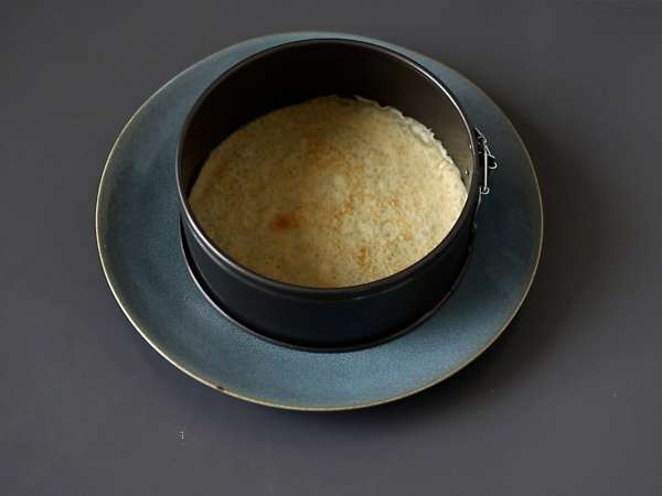 Палачинкова торта в стил Тирамису с кафе и какао - Подготовка стъпка 4