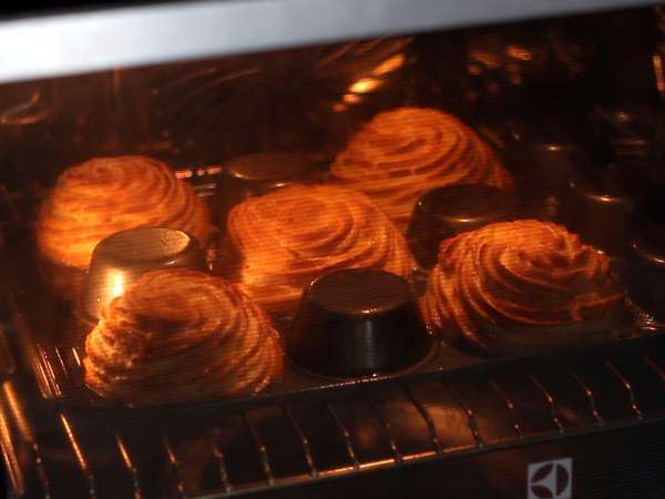 Печени чуроси с форма на купичка за щедра гарнитура - Подготовка стъпка 5