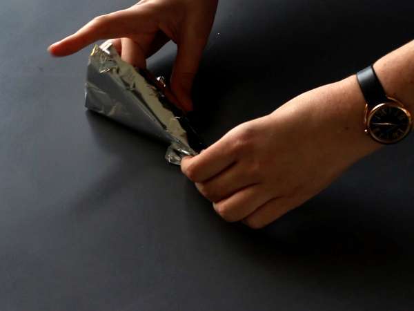 Сладки моркови от бутер тесто за великденски аперитив: козе сирене и сушени домати - Подготовка стъпка 2