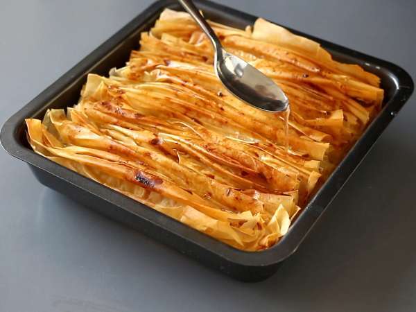 Торта с реснички, супер хрупкавата торта, която е лесна за приготвяне - Laz Borek turc facile - Подготовка стъпка 7