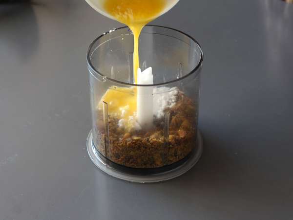 Чийзкейк в баклавски стил с шамфъстък, хрупкав и топящ се - Подготовка стъпка 3