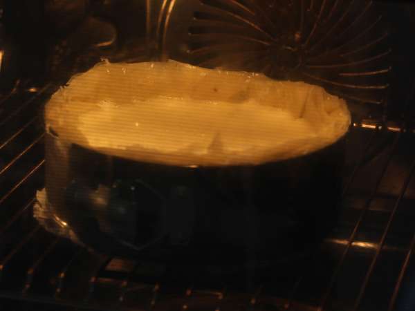 Чийзкейк в баклавски стил с шамфъстък, хрупкав и топящ се - Подготовка стъпка 7