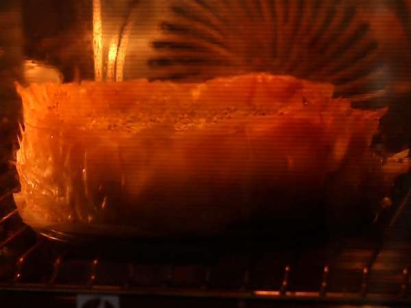 Чийзкейк в баклавски стил с шамфъстък, хрупкав и топящ се - Подготовка стъпка 10