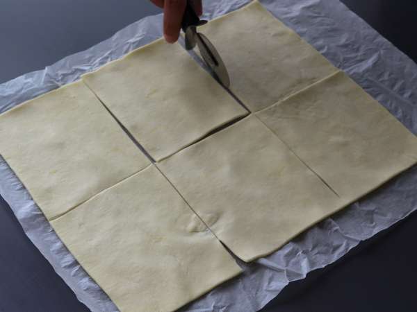 Сладкиши с аспержи, шунка и топено сирене - Подготовка стъпка 3