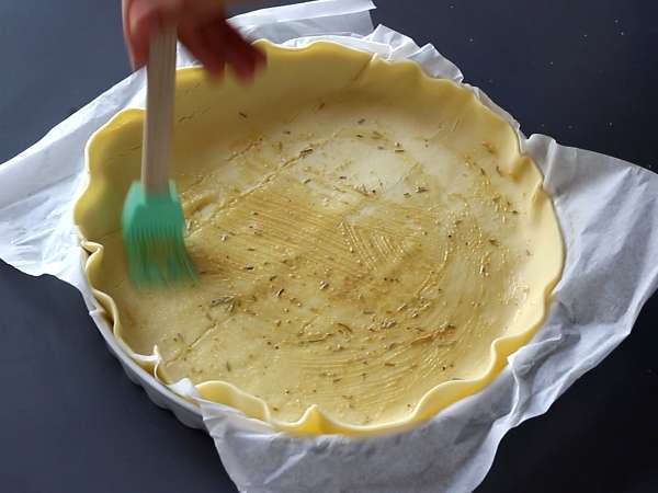 Вегетариански киш с домати и фета, идеален за пикник! - Подготовка стъпка 3