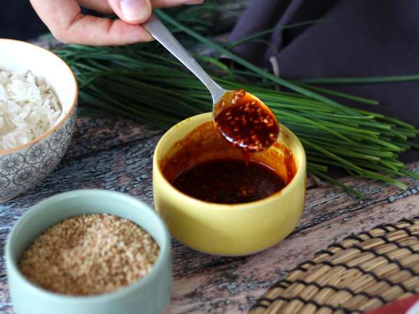 Пикантен корейски сос gochujang за Bibimbap - Подготовка стъпка 3