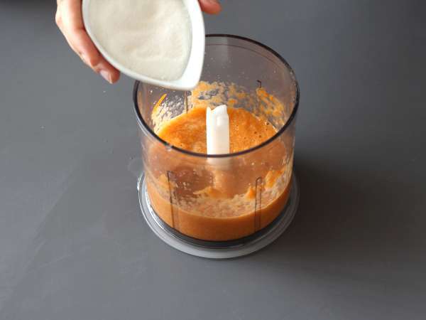 Кайсиев мус, който се приготвя изключително лесно, без готвене и само с няколко съставки! - Подготовка стъпка 3