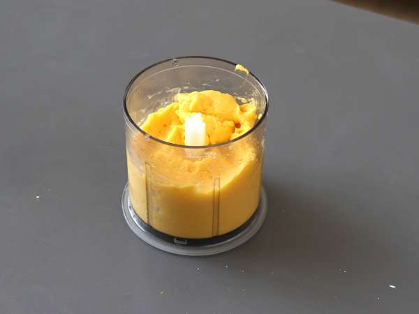 Сорбет от манго и лайм само с 3 съставки, готов за консумация за 5 минути! - Подготовка стъпка 3