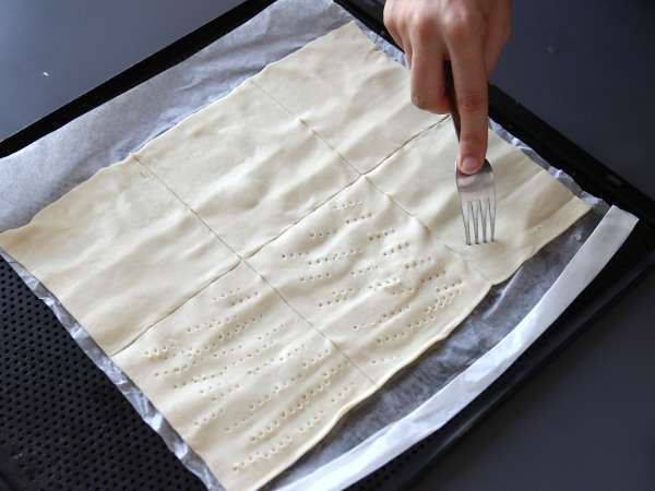 Тънки ябълкови тарти - Подготовка стъпка 2