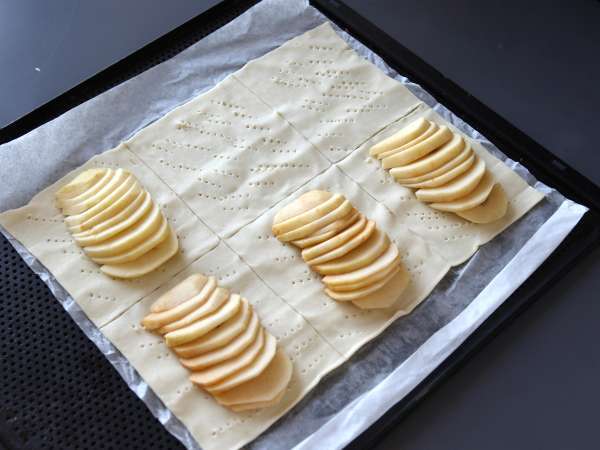 Тънки ябълкови тарти - Подготовка стъпка 3