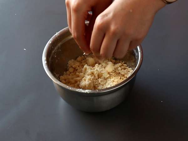 Вегетариански верини: крем от грахова супа, пармезан и крем маскарпоне - Подготовка стъпка 1