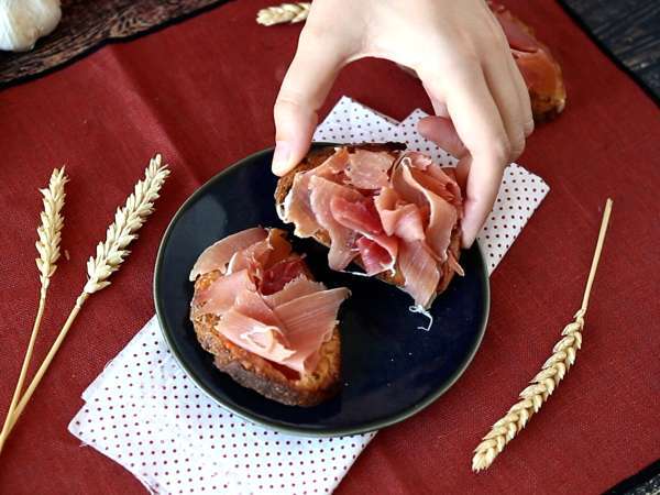 Сандвичи с домати и шунка Серано - Подготовка стъпка 5