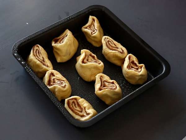 Рулца с канела, бриош с канела и ванилова глазура - Подготовка стъпка 8