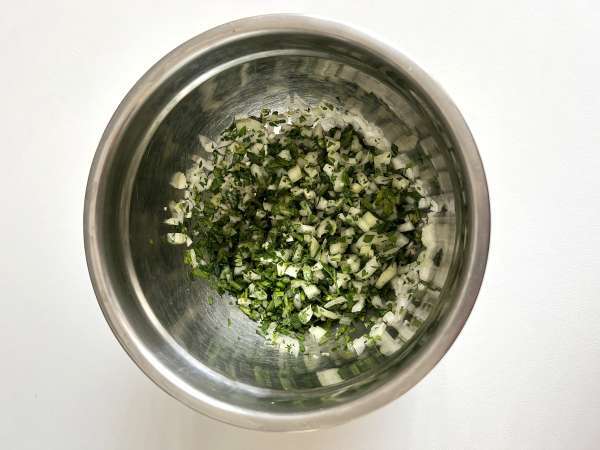 Köfte - турски кюфтета - Подготовка стъпка 1