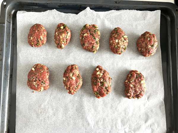 Köfte - турски кюфтета - Подготовка стъпка 4