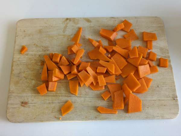 Паста с тиква и наденица - Подготовка стъпка 3