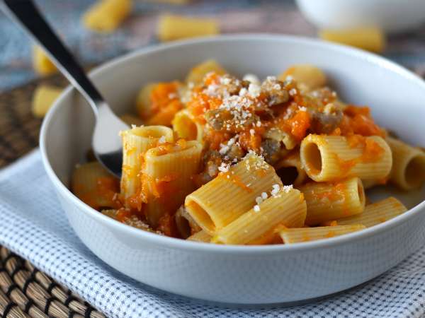 Паста с тиква и наденица - Подготовка стъпка 8