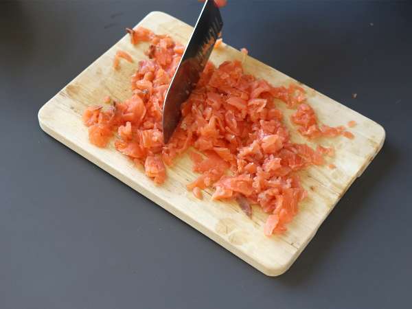 Торта с пушена сьомга, лимон и лук - Подготовка стъпка 1