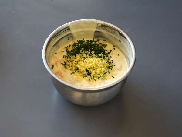 Торта с пушена сьомга, лимон и лук - Подготовка стъпка 4