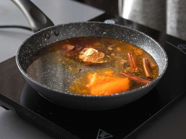 Домашен сироп от тиква, идеален за есенни/зимни напитки - Подготовка стъпка 4