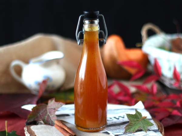 Домашен сироп от тиква, идеален за есенни/зимни напитки - Подготовка стъпка 7