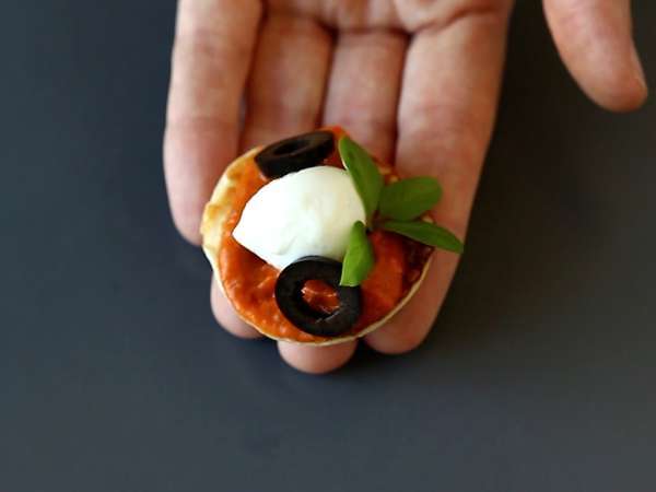 Плато блини с пълнежи, идеалният разнообразен аперитив за празничния сезон - Подготовка стъпка 3