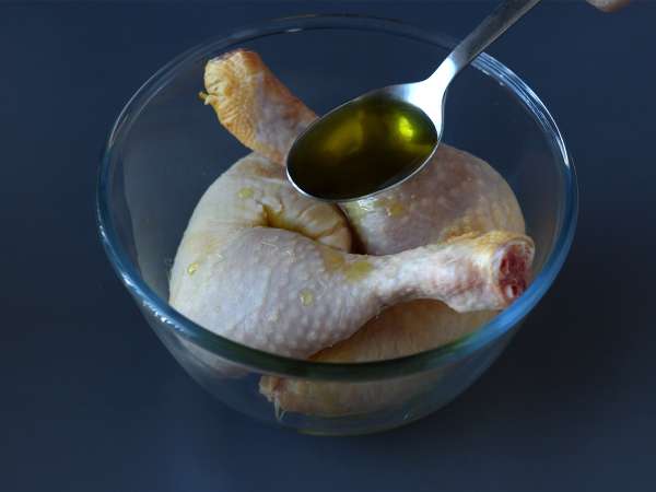 Как се пържат в тиган пилешки бутчета? - Подготовка стъпка 1