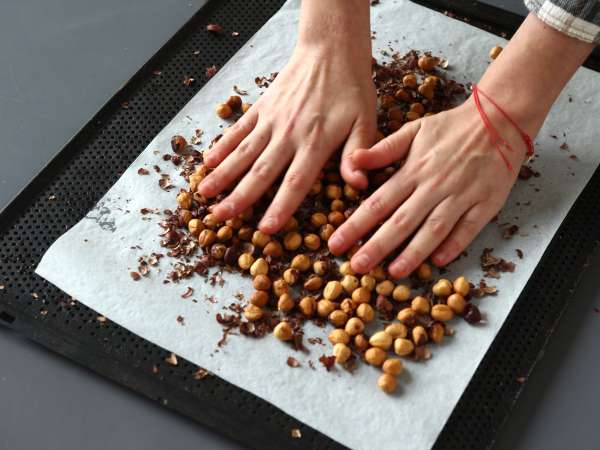 Домашно приготвени рошери в стил Ferrero - Подготовка стъпка 2