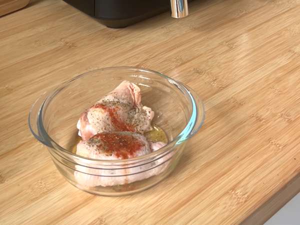 Хрупкаво пиле с фритюрник - бързо и лесно ястие par excellence! - Подготовка стъпка 1