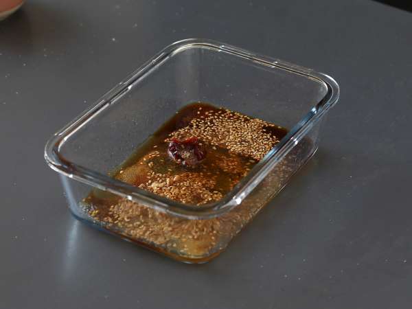 Пилешки бутчета с японска марината - Подготовка стъпка 1