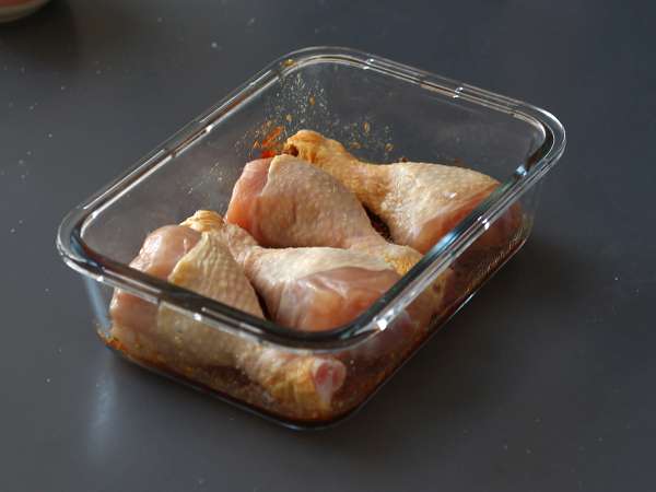 Пилешки бутчета с японска марината - Подготовка стъпка 3