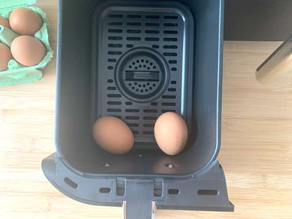 Меко сварени яйца във фритюрника - Подготовка стъпка 1