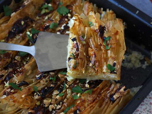 Солена торта с козе сирене и мед - Подготовка стъпка 9