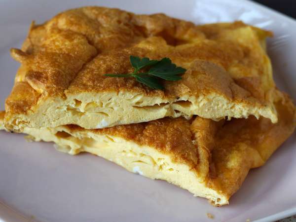 Омлет във фритюрник, лека рецепта, без да замърсявате нищо в кухнята! - Подготовка стъпка 4