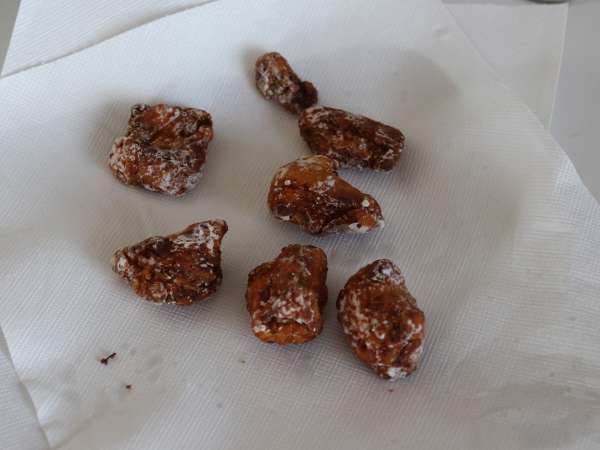 Корейско пържено пиле с пикантен сос гочуджанг - Dakgangjeong - Подготовка стъпка 8