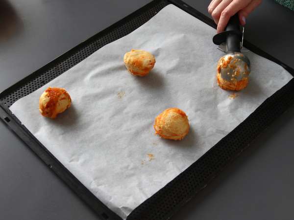 Бисквитки с гочуджанг, сладки, солени и пикантни бисквити! - Подготовка стъпка 7