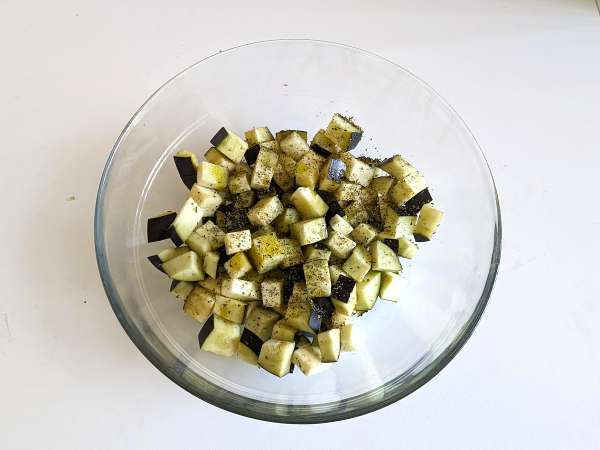 Патладжани във фритюрник: леката гарнитура, готова за нула време - Подготовка стъпка 2