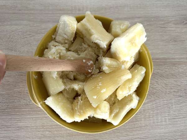 Кремообразно и лесно пюре от маниока - Подготовка стъпка 3