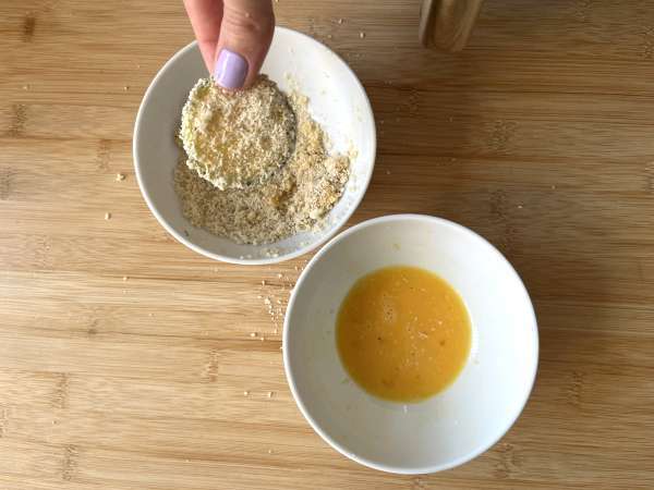 Чипс от тиквички с Air Fryer - Подготовка стъпка 3