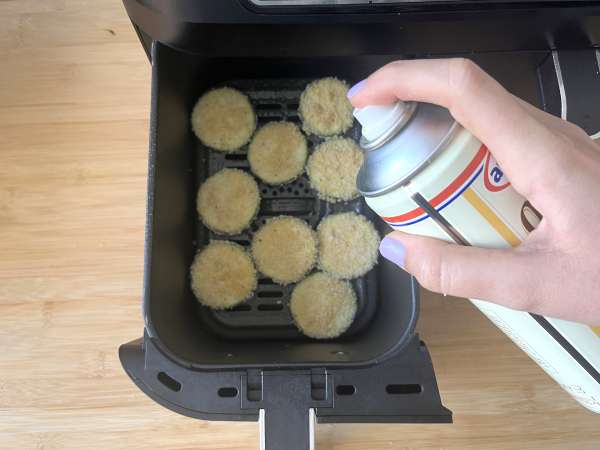 Чипс от тиквички с Air Fryer - Подготовка стъпка 4