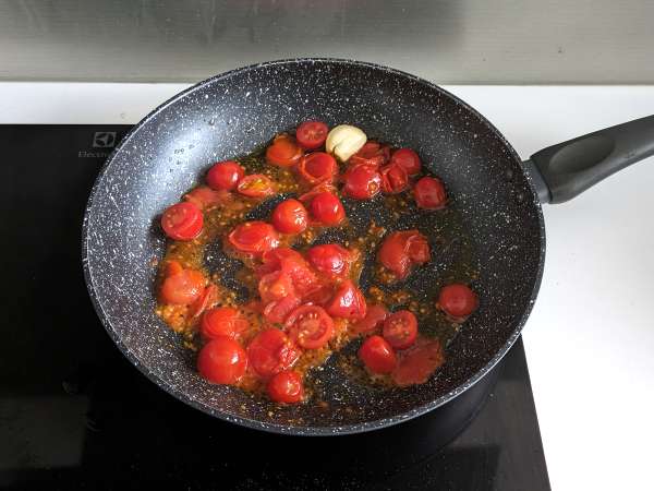 Паста с миди - елегантно първо ястие с морски дарове - Подготовка стъпка 2