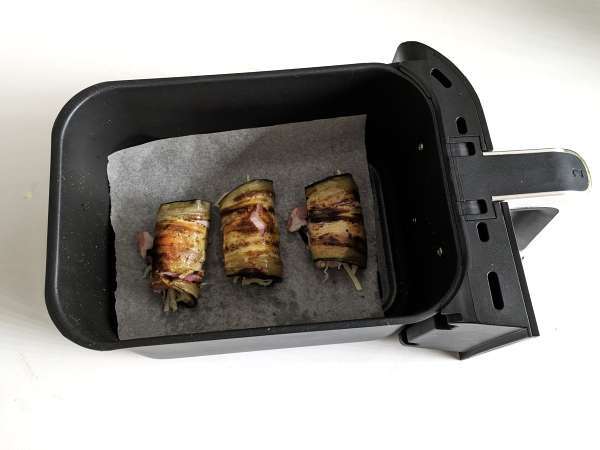 Патладжанени рула във въздушен фритюрник - Подготовка стъпка 5