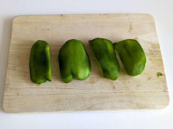 Как да обелите кожата на суровите чушки - Подготовка стъпка 3