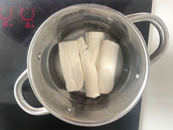 Пържена на въздух маниока: хрупкава и здравословна закуска - Подготовка стъпка 2